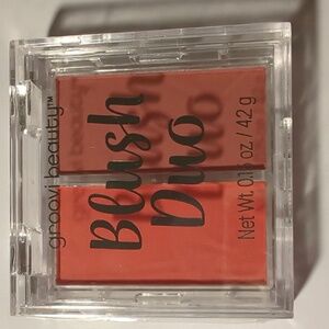 Groovi Beauty Blush Duo Palette NIP